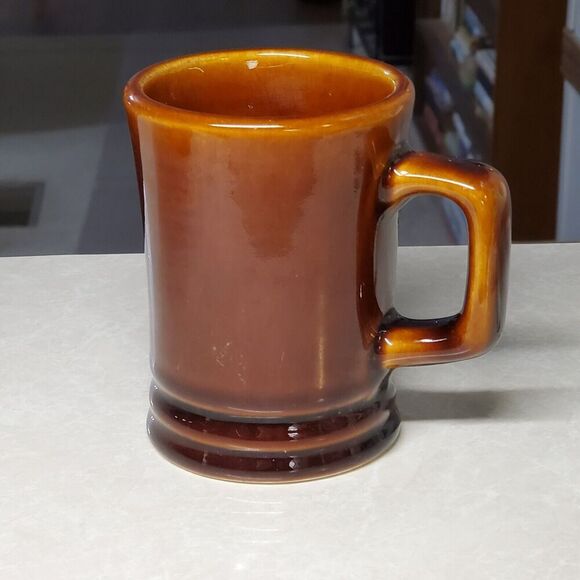 Diversified Ceramics Company DCC Restaurant Ware Brown Coffee Mugs Set of 2 1976 - Picture 3 of 8